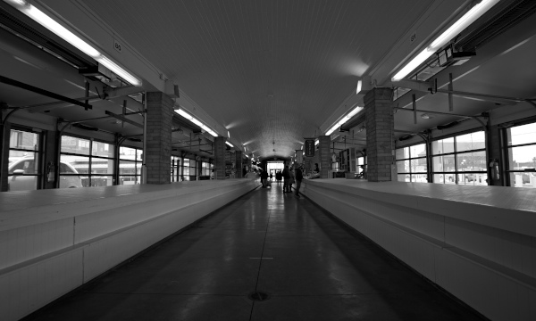 Westside market vendor hall