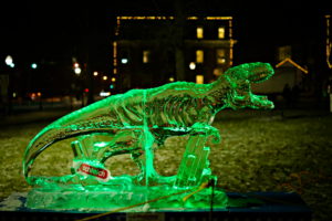 Medina, Ohio Ice Carving Festival