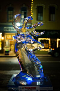 Medina, Ohio Ice Carving Festival