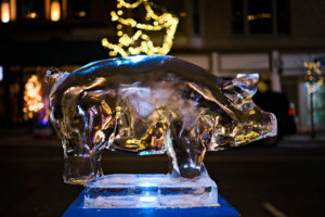 Medina, Ohio Ice Carving Festival