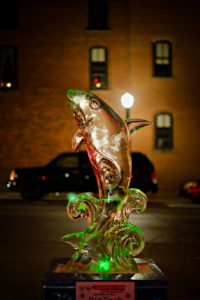 Medina, Ohio Ice Carving Festival