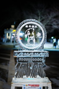 Medina, Ohio Ice Carving Festival