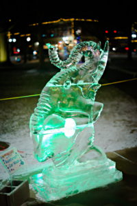 Medina, Ohio Ice Carving Festival