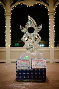 Medina, Ohio Ice Carving Festival