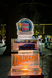 Medina, Ohio Ice Carving Festival