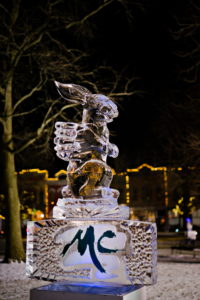 Medina, Ohio Ice Carving Festival