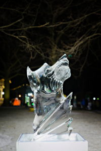 Medina, Ohio Ice Carving Festival