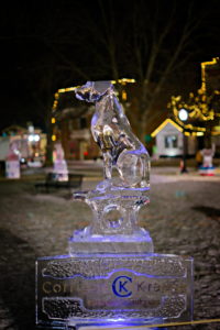 Medina, Ohio Ice Carving Festival