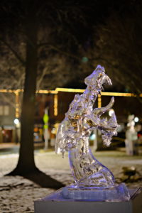 Medina, Ohio Ice Carving Festival