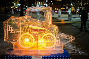 Medina, Ohio Ice Carving Festival