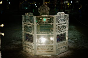 Medina, Ohio Ice Carving Festival