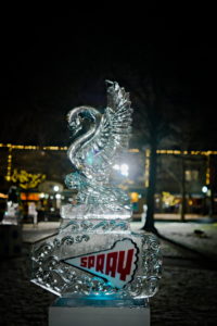 Medina, Ohio Ice Carving Festival