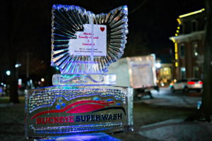 Medina, Ohio Ice Carving Festival