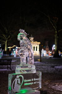 Medina, Ohio Ice Carving Festival