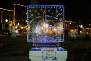 Medina, Ohio Ice Carving Festival