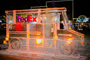 Medina, Ohio Ice Carving Festival