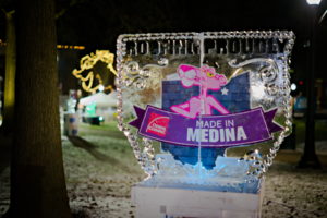 Medina, Ohio Ice Carving Festival