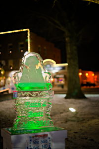 Medina, Ohio Ice Carving Festival