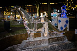 Medina, Ohio Ice Carving Festival