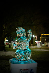 Medina, Ohio Ice Carving Festival