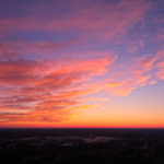 Drone sunset Parma, Ohio