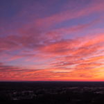 Drone sunset Parma, Ohio