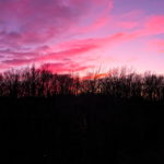 Drone sunset Parma, Ohio