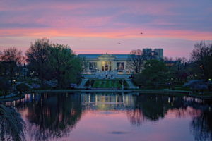 Sunset at Wade Lagoon