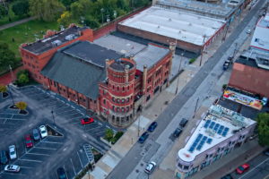 Gray's Armory in Cleveland, Ohio Drone Photo
