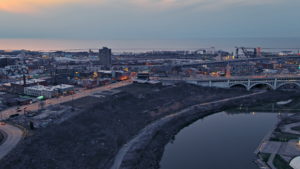 Irishtown Bend in Cleveland Ohio