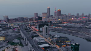 Drone Photo of Cleveland