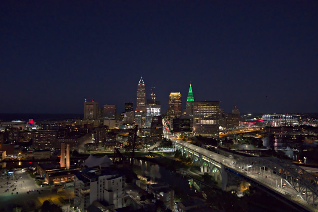 Cleveland skyline photo