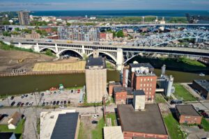 Grain Craft Mill and Lake Erie